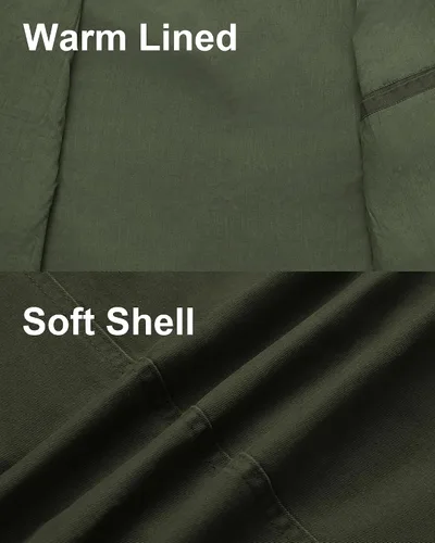Vista 3 de Chaqueta ligera de algodón para hombre, estilo militar, con capucha, de canvas, para campo, ropa de trabajo, casual, cargo de primavera
