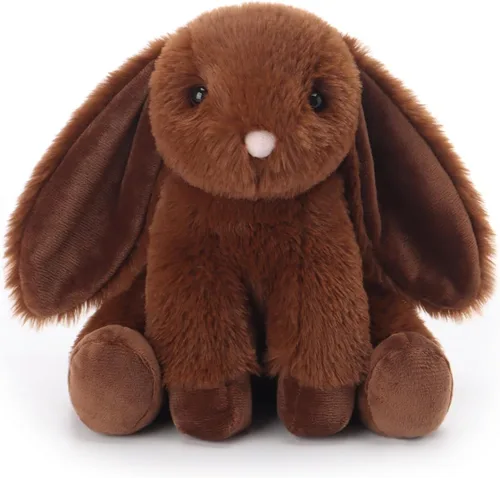 Vista 16 de Apricot Lamb Conejito crema suave animales de peluche juguetes de peluche 6