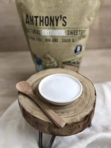 Vista 4 de Anthony's Gránulos de eritritol de 2.5 libras y paquete de eritritol de confitería de 2 libras