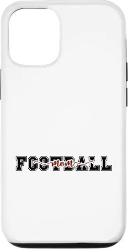 Vista 28 de Proud Football Mom Game Day Varsity Script Style Case for iPhone 17