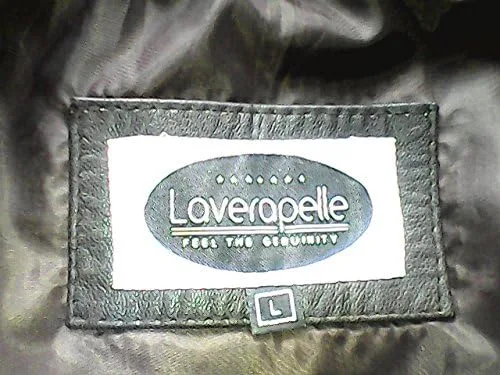Vista 5 de Laverapelle Chaqueta de piel de cordero auténtica para hombre negro chaqueta de motocicleta - 1501474 Negro