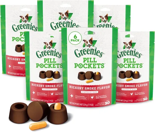 Vista 19 de Greenies Pill Pockets - Golosinas para perros de gran tamaño, sabor a queso