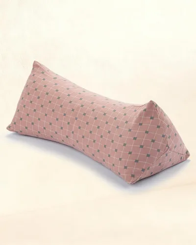 Vista 16 de Almohada cervical de cuello redondo de trigo sarraceno, soporte cervical para personas que duermen de lado y espalda con funda extraíble lavable
