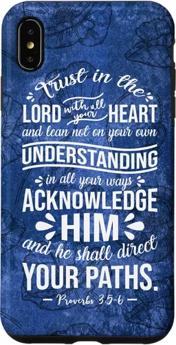 Vista 11 de Trust in Lord with All Your Heart Proverbio 3:5-6 - Carcasa cristiana para iPhone 17