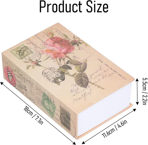 Vista 7 de Caja de seguridad de la cerradura, caja fuerte mini caja de colección para la tarjeta para el dinero en efectivo para la joyería para el dinero