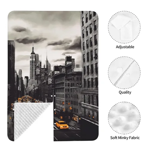 Vista 7 de Funda de toldo para asiento de automóvil para bebé, suave y transpirable, fundas de lactancia materna, multiuso, cochecito, sombra para recién