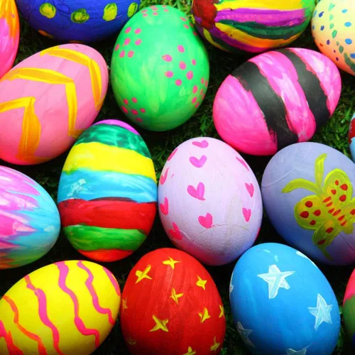 Vista 6 de Huevos de Pascua SallyFashion falsos, 15 unidades, de madera, sin pintar, juego para manualidades, decoración de cocina, alimento de juguete