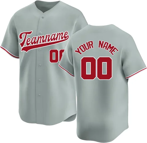 Vista 18 de Camiseta de béisbol personalizada cosida con el nombre del equipo, número de equipo, camisas con logotipo, uniforme deportivo impreso para hombres