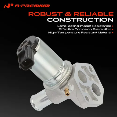 Vista 4 de A-Premium Válvula de Control de Aire de Ralentí de Inyección de Combustible IAC - V8 4.6L - Compatible con Ford, Lincoln y Mercury - 96-01 - Crown