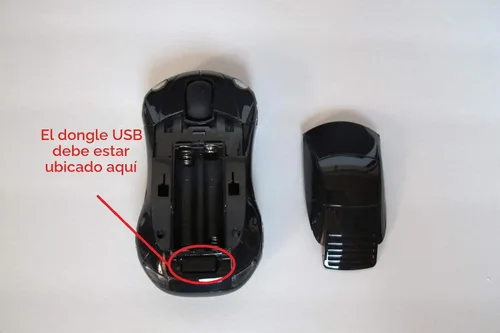 Vista 3 de MOJO Porsche Car Ratón óptico inalámbrico silencioso (negro)