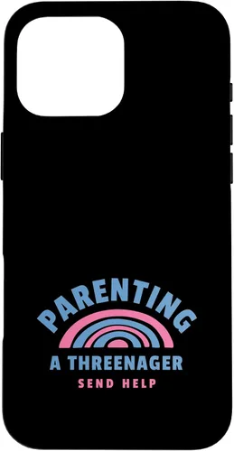 Vista 19 de Threenager Parenting 3 Year Old Kid Case for iPhone XR