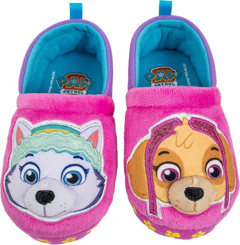 Vista 4 de Paw Patrol Chase Marshall - Pantuflas de felpa Skye Everest, talla 56 a 1112