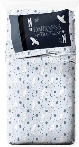 Vista 22 de Jay Franco - Juego de sábanas con funda ajustada, sábanas planas y funda para almohada - Ropa de cama ultrasuave con funda para almohada para Beige