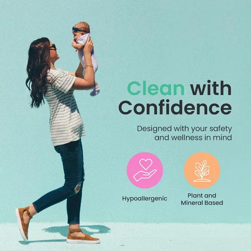Vista 2 de Orchard Detergente en Polvo para Ropa Natural Limpieza Profunda Polvo para Ropa para Piel Sensible - Cítricos - Ingredientes Efectivos a Base