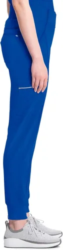 Vista 5 de Cherokee Infinity - Pantalón de pierna recta para corredores, quirúrgicos