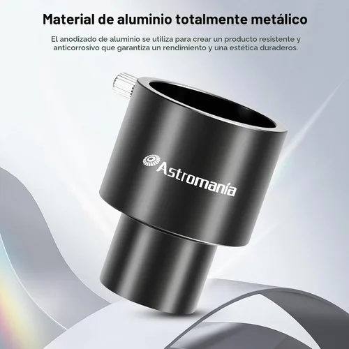 Vista 2 de Astromania Adaptador de ocular telescopio de 0.965 a 1.25 pulgadas
