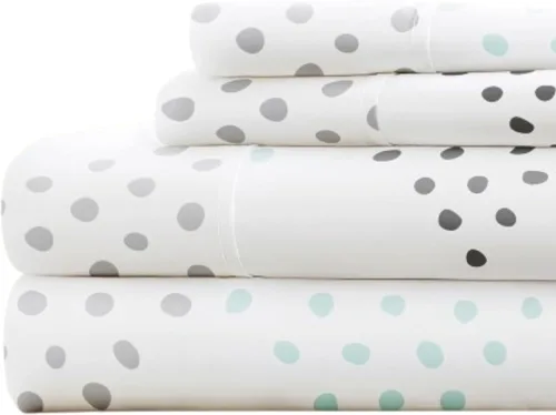 Vista 63 de Linen Market Juego de sábanas de 4 piezas tamaño matrimonial (gris claro cambray) – Duerme mejor que nunca con estas sábanas ultrasuaves y Cambray