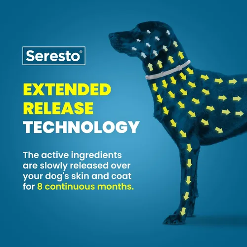 Vista 6 de Seresto Collars for Large Dog Over 18 lbs. & Small Dog Under 18 lbs Vet-Recommended For Flea & Tick Treatment & Prevention 8 Months Protection Each