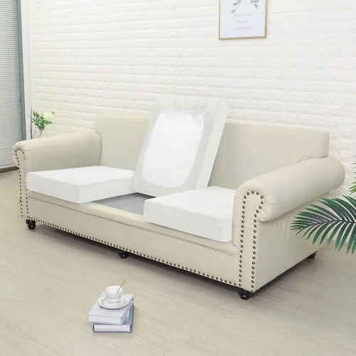 Vista 75 de Jonuiony Funda universal para sofá resistente al desgaste, fundas de terciopelo elástico para cojines separados para sofá, fundas de sofá