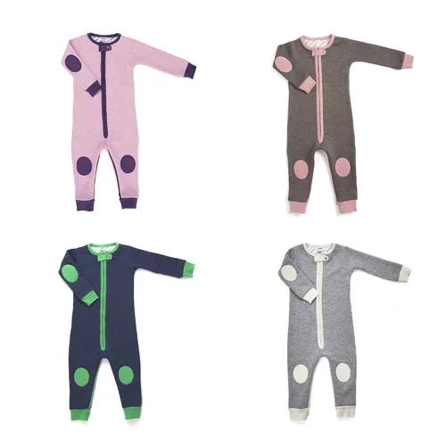 Vista 6 de baby deedee Pijama de terciopelo de manga larga sin pies, 1 pieza, algodón, 3-6 meses