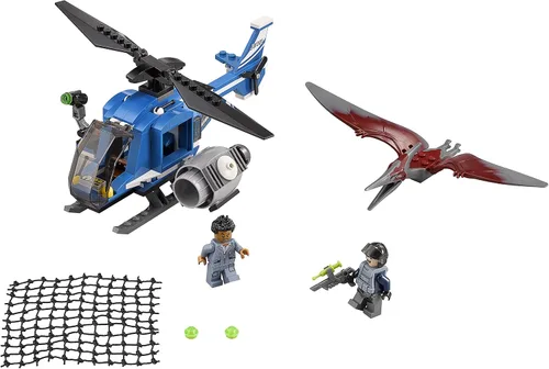 Vista 4 de Set de construcción de LEGO Jurassic World captura de Pteranodon75915