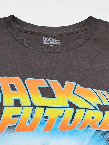 Vista 3 de Universal Men's Back to The Future Vintage Delorean T-Shirt