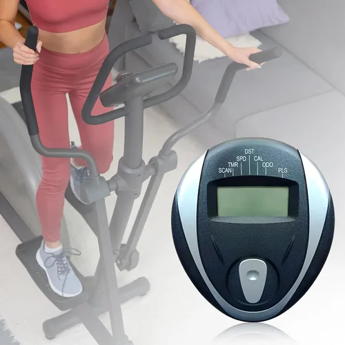 Vista 3 de DYNWAVE Monitor velocímetro LCD con instrumento analítico de frecuencia cardíaca fácil de instalar piezas de repuesto contador para bicicleta