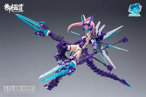 Vista 14 de Personaje original: Modelo oriental A.T.K. Girl Azure Dragon Modelo Kit
