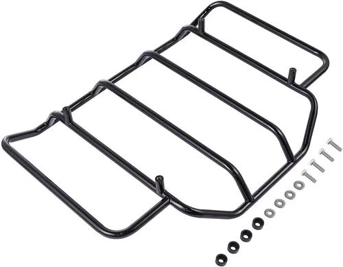 Vista 8 de Portaequipajes negro Air Wing Tour Trunk Pack Top Rack Fit para el mercado de accesorios Hard Touring Pack Maleta Maleta
