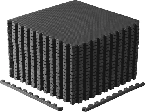 Vista 17 de CAP Puzzle Exercise Mats 3/4” Thick EVA Interlocking Foam Tiles for Home Gym Flooring Multiple Options