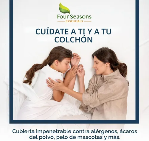 Vista 7 de Protector de Colchón Queen Contra Chinches Impermeable con Cremallera - Bolsillo Profundo que se Adapta hasta 20" de Profundidad - Funda