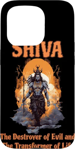 Vista 14 de Lord Shiva Destroyer Transformer Hindu God Spiritual Hippie Case for iPhone 16