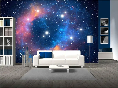 Vista 23 de wall26 - Mural adhesivo decorativo para pared (tamaño grande), WMR-WP-X-DD51-66x24x4 obra de arte 01