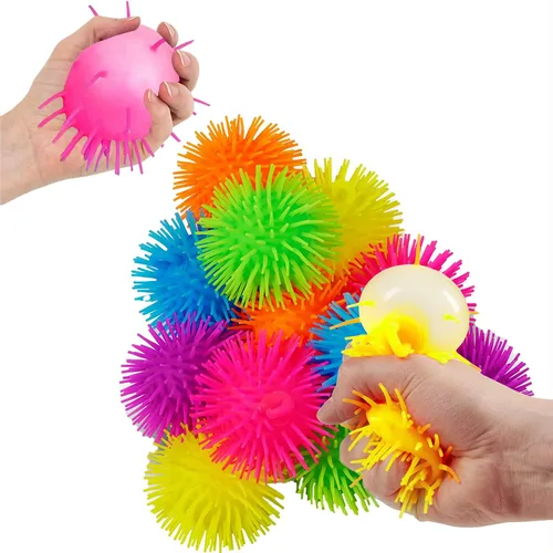 Vista 3 de Pelotas erizo, de Rhode Island Novelty (6 unidades)