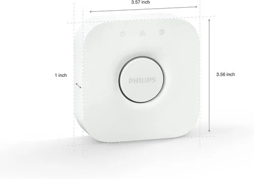 Vista 11 de Philips Hue Puente inteligente (Modelo Antiguo, compatible con Amazon Alexa, Apple HomeKit y Google Assistant).