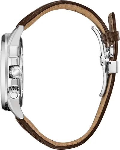 Vista 2 de Citizen Men's Eco-Drive Calendrier Classic Watch, 12/24 Hour Time, 3-Hand Day and Date, Chronograph, Luminous Hands