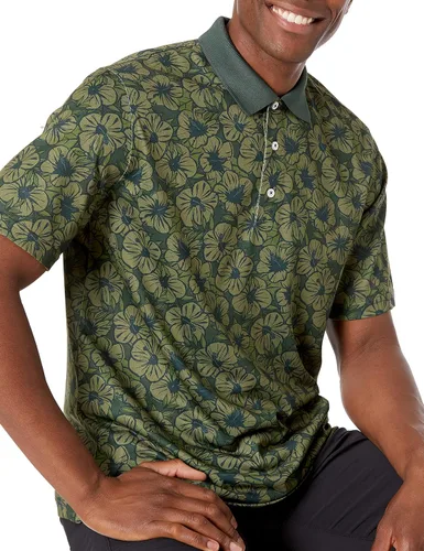 Vista 3 de Tienda Essentials Men's Regular-Fit Quick-Dry Golf Polo Shirt (Available in Big & Tall)