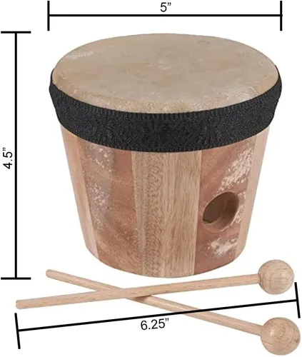 Vista 3 de Westco Juguete de instrumentos musicales de tambor para niños