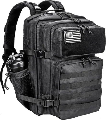 Vista 35 de LHI Mochila Táctica Militar para Hombres y Mujeres 45L Ejército 3 Días Mochila de Asalto Bolsa Mochila Grande con Sistema Molle
