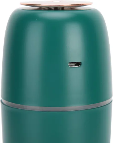 Vista 9 de Humidificador pequeño, mini humidificador portátil con luz nocturna, humidificador de escritorio personal USB, pequeño humidificador de niebla fría