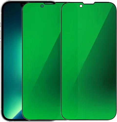 Vista 34 de Espejo de vidrio templado antiazul, protector de pantalla anti-espía, película antiespía para iPhone 11 Pro Max/iPhone XS Max, 6.5 pulgadas