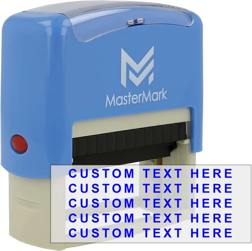 Vista 9 de MasterMark Sello personalizado - Sello autoentintado (pequeño/hasta 3 líneas)