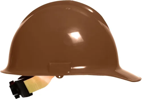 Vista 2 de Bullard Casco de seguridad estilo gorra S30 de 3 costillas con suspensión de trinquete de 6 puntos y almohadilla de algodón para cejas
