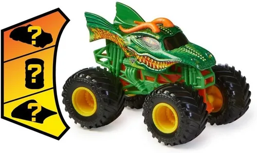 Vista 2 de Monster Jam Camión a escala 1:64 Dragón Serie 24