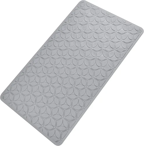 Vista 9 de Alfombra antideslizante para bañera Alfombra de baño de goma real para bañera y ducha Alfombra de baño para seguridad diaria Alfombra de baño
