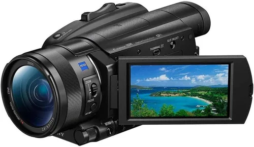 Vista 8 de Sony Videocámara FDRAX700/B FDR-AX700 4K HDR, color negro