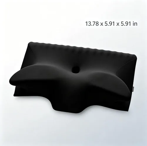 Vista 2 de Almohada cervical para aliviar el dolor de cuello, memoria