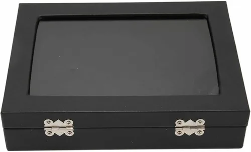 Vista 7 de Caja de sombra de medallas, a prueba de polvo, práctica, multiusos, duradera, transparente, para joyería (S) 15.7 pulgadas