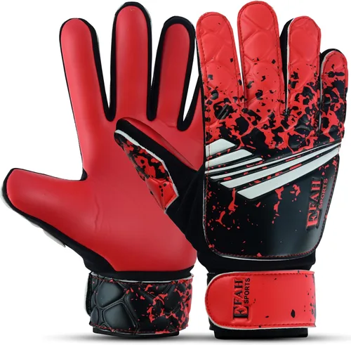 Vista 14 de Guantes de portero de fútbol para niños y jóvenes, guantes de portero de fútbol con agarres fuertes