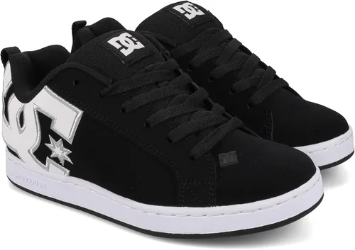 Vista 12 de DC Womens Dc Women's Court Graffik Casual Skate Shoe Plantilla blanca y negra